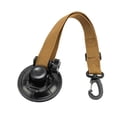 thumbnail image 2 of Correa de sujeción ajustable para equipaje con ventosa de silicona de 43,5 a 60 cm, accesorio de montaje sencillo, cinturón de sujeción versátil y Caqui, 2 of 8