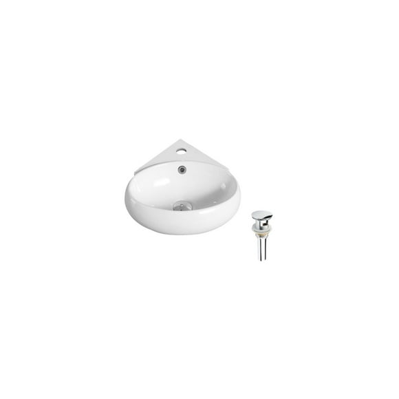 DROP Bath and Kitchen DR091344 Bathroom Vessel Sink Set