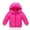 Hot Pink, variant on LFEOOST Baby Boys Girls Winter Coats Toddler Bear Hoods Down Jacket Infant Kids Light Puffer Padded Outwear 2-8 Years Black 110