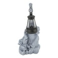 thumbnail image 1 of Elephant Statue Solar Lantern, Weather Resistant Solar Elephant Light Decor Resin  for Yard, 1 of 7