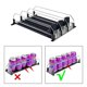 thumbnail image 5 of Drink Organizer for Fridge Automatic Drink Propeller Bottle Rack Durable Spring Loaded Beverage Storage for Restaurant Garage, 5 of 5