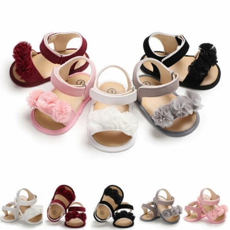 Newborn Infant Baby Kids Shoes Girl Toddler Soft Sole Crib Shoes ...