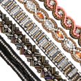thumbnail image 3 of 5pcs Jeweled Headband, Handmade Elastic Headbands for Women, 20-26.8" Fits for Most, 3 of 6