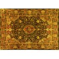 thumbnail image 1 of Ahgly Company Indoor Rectangle Persian Yellow Traditional Area Rugs, 2' x 3', 1 of 4