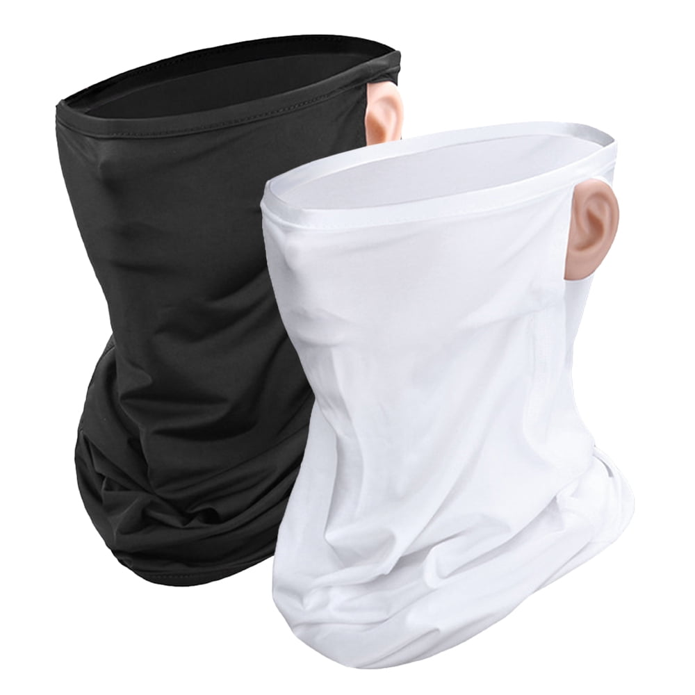 2 Pcs Summer UV Protection SunProtective Neck Gaiter Outdoor Cycling