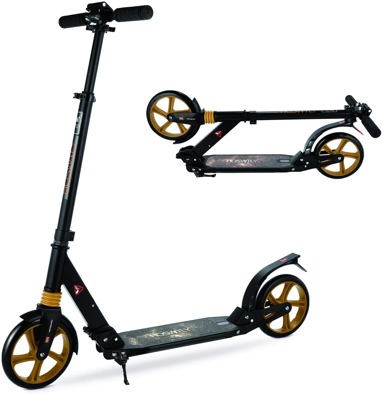 Scooters for Teens 12 Years and Up Scooter for Kids Ages 6-12 Scooter for Kids 8 Years and Up with 4 Adjustment Levels Handlebar Up to 41 Inches High Adult Scooter with Anti-Shock Suspension 