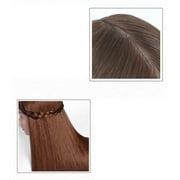 Real Hair Mannequin Head for Styling - Professional Barber Training Tool for Cutting, Braiding & Heat Styling