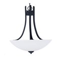 thumbnail image 1 of Maxim 21654SWTXB Taylor 3-Light Pendant, Textured Black, 1 of 1