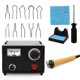 thumbnail image 3 of Wood Burner Pyrography Pen Burning Machine Gourd Crafts Tool Set With Welding Wire Top Adjustable Temperature Banmo, 3 of 4