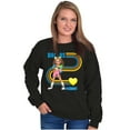 thumbnail image 4 of XOMG POP Heart Dallas Love Cartoon Women Plus Size Sweatshirt Brisco Brands 4X, 4 of 5