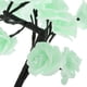 thumbnail image 4 of Lámpara de mesa hermosa con 24 luces LED de árbol de rosas para decoración de bodas y fiestas. verde, 4 of 9
