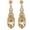 Yellow, variant on Crystal Alloy Teardrop Chandelier Dangle Earrings for Brides Bridesmaids Trendy Cubic Zirconia Bridal Earrings Statement Earrings Prom Wedding Brides Jewelry