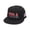 Black, variant on Women's Summer Vintage Flat Top Boater Hat, Fashion Simple Sun Protection Straw Hat for Vacation Beach
