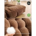 thumbnail image 4 of Novashion 22 Inch Square Floor Pillow, Meditation Pillow Solid Thick Tufted Seat Cushion for Living Room Indoor, 4 of 5