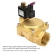 thumbnail image 1 of Válvula solenoide de latón, G1-1/2" Normalmente abierta Válvula solenoide eléctrica de latón normalmente abierta Válvula solenoide eléctrica Rendimiento confiable, 1 of 8