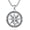 Style A01, variant on 925 Sterling Silver Compass Necklace for Men, w/Stainless Steel Chain 22+2 Inch