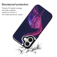 thumbnail image 4 of Wallet Case For Apple iPhone Air / 17 Pro / 17 Pro Max Series with Card Holder, PU Leather Kickstand Card Slots Screen Protector Included For iPhone 17 Series, Neon Flamingo, 4 of 8