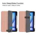 thumbnail image 2 of ELEHOLD for iPad Air 11 Inch Case M2 (2024), iPad Air 11 Case with Pencil Holder, Support iPad 2nd Pencil Charging/Pair, Trifold Stand Smart Case with Soft TPU Back,Auto Wake/Sleep,Rosegold, 2 of 5
