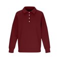 thumbnail image 4 of NominalSnug Women's Collared Sweatshirt Button Down Lightfleece Lined Loose Fit Long Sleeve Casual Pullover, 4 of 7