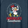 thumbnail image 3 of Disney - Americana - Americas Sweethearts - Women's Lightweight French Terry Long Sleeve Shirt, 3 of 5