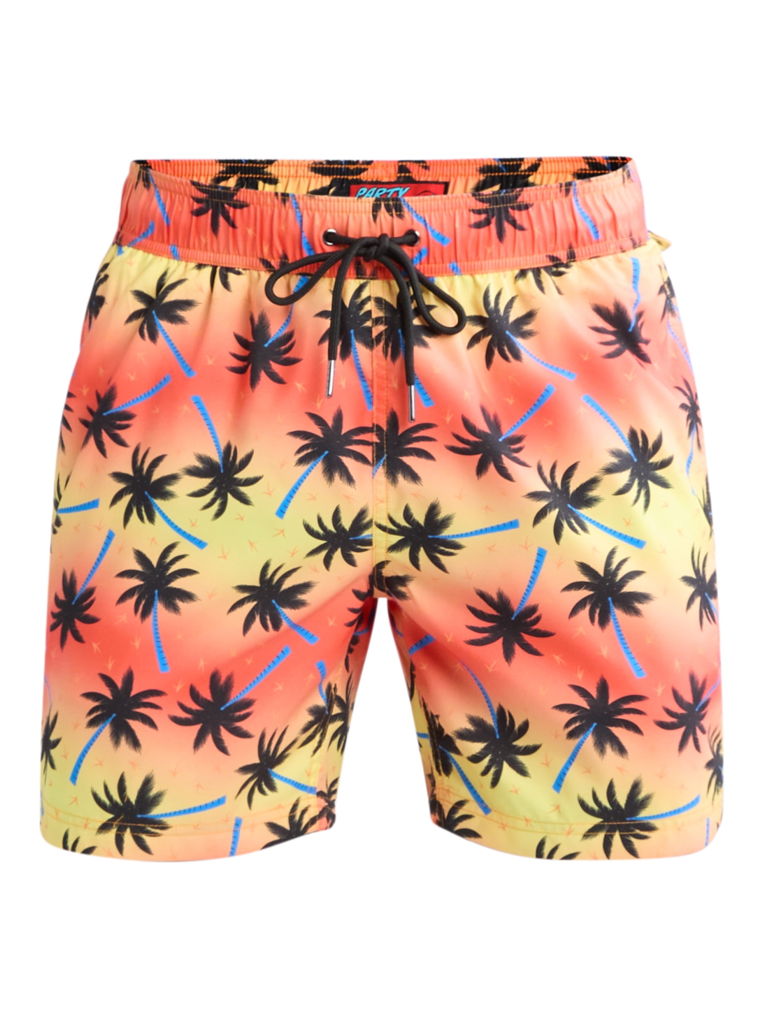 Party Sharks Men's Swim Trunks, 6.5" Inseam (Available in S-XL)