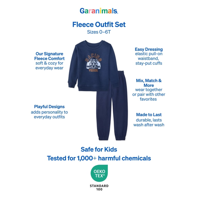 Garanimals Baby & Toddler Boy Fleece Outfit Set photo 6
