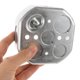 thumbnail image 5 of BESTYASH Caja Eléctrica Exterior De Metal Plateado Resistente Para Protección Y Almacenamiento De Eléctricas, 5 of 6