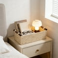 thumbnail image 5 of zhangmingg Woven Wicker Home Storage Organizer for Bathroom and Countertop Paper Towel Holder, 5 of 5