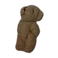 thumbnail image 2 of Mini oso de peluche articulado, accesorio DIY, recuerdos de fiesta, juguetes de peluche suaves, animal de peluche Marrón, 2 of 9
