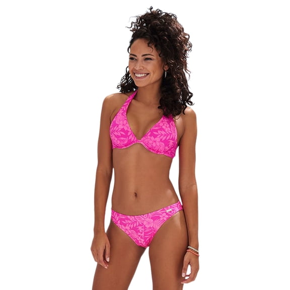 LASCANA Women's Tropical Classic Bikini Swimsuit Bottom
