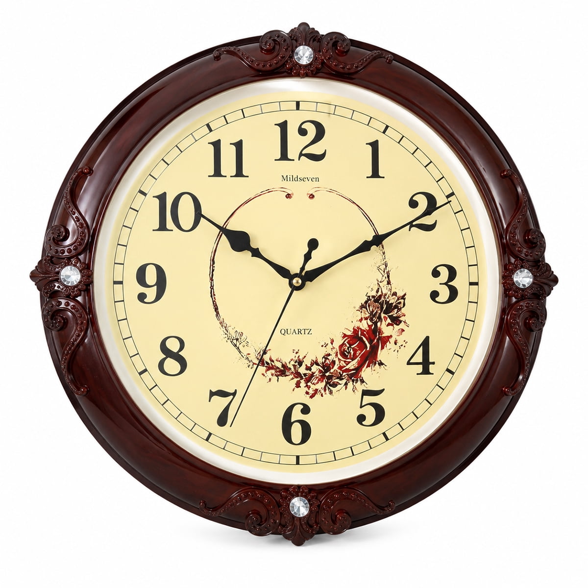 11 inch Retro Clock, Silent Decorative Wall Clocks Vintage