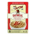 thumbnail image 1 of Bob's Red Mill, Instant Oatmeal Packets, Apple Pieces & Cinnamon, 8 Packets, 1.23 oz (35 g) Each, 1 of 5