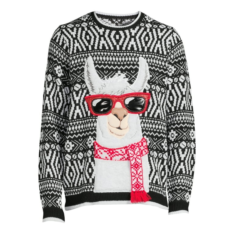 Fa la la clearance llama sweater walmart
