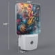 thumbnail image 2 of Fotbe Vibrant Rooster Painting Luz Nocturna LED, Luz de Noche con Sensor de Luz Natural de Anochecer a Amanecer, Se Enchufa a la Pared, Blanco Cálido 0.5W-US, 2 of 7