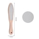 thumbnail image 2 of 1. Lima para pies profesional: nuestra lima para pies Nano Glass se puede usar tanto en pies húmedos como secos para eliminar la piel muerta y endurecida y los callos. En comparación con las limas, 2 of 5