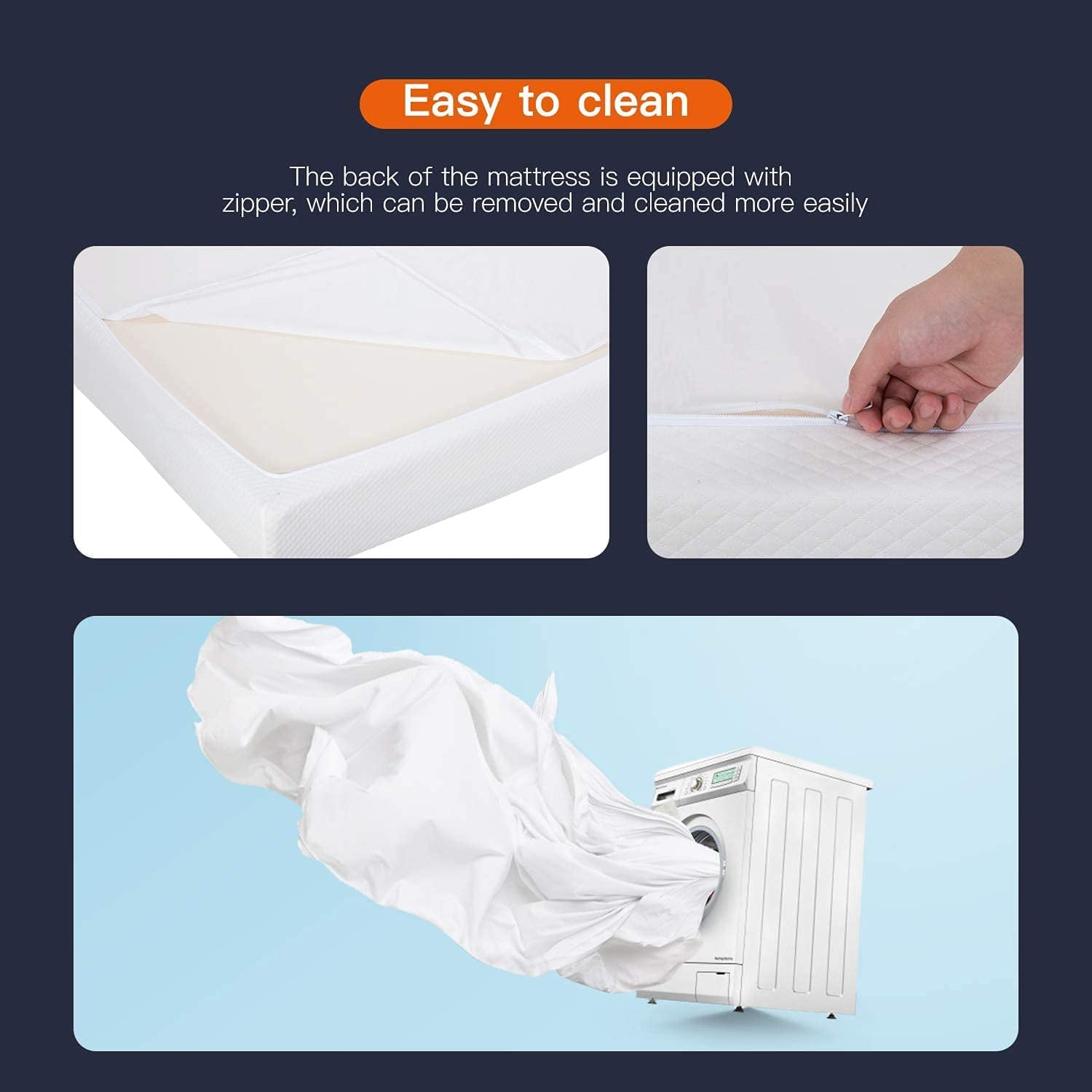 Twin Mattress Memory Foam Mattress Queen Mattresses 8 inch Bed Mattress Gel Memory Foam Mattress for Cool Sleep & Pressure Relief/ Bed-in-a-Box