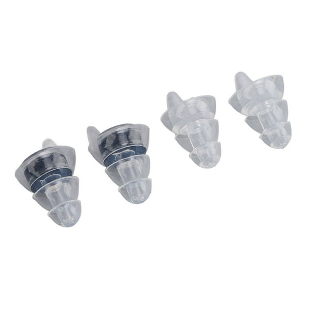 Tapones para los oídos de concierto, portátiles de reducción de ruido de silicona portátiles para la fiesta para la fiesta