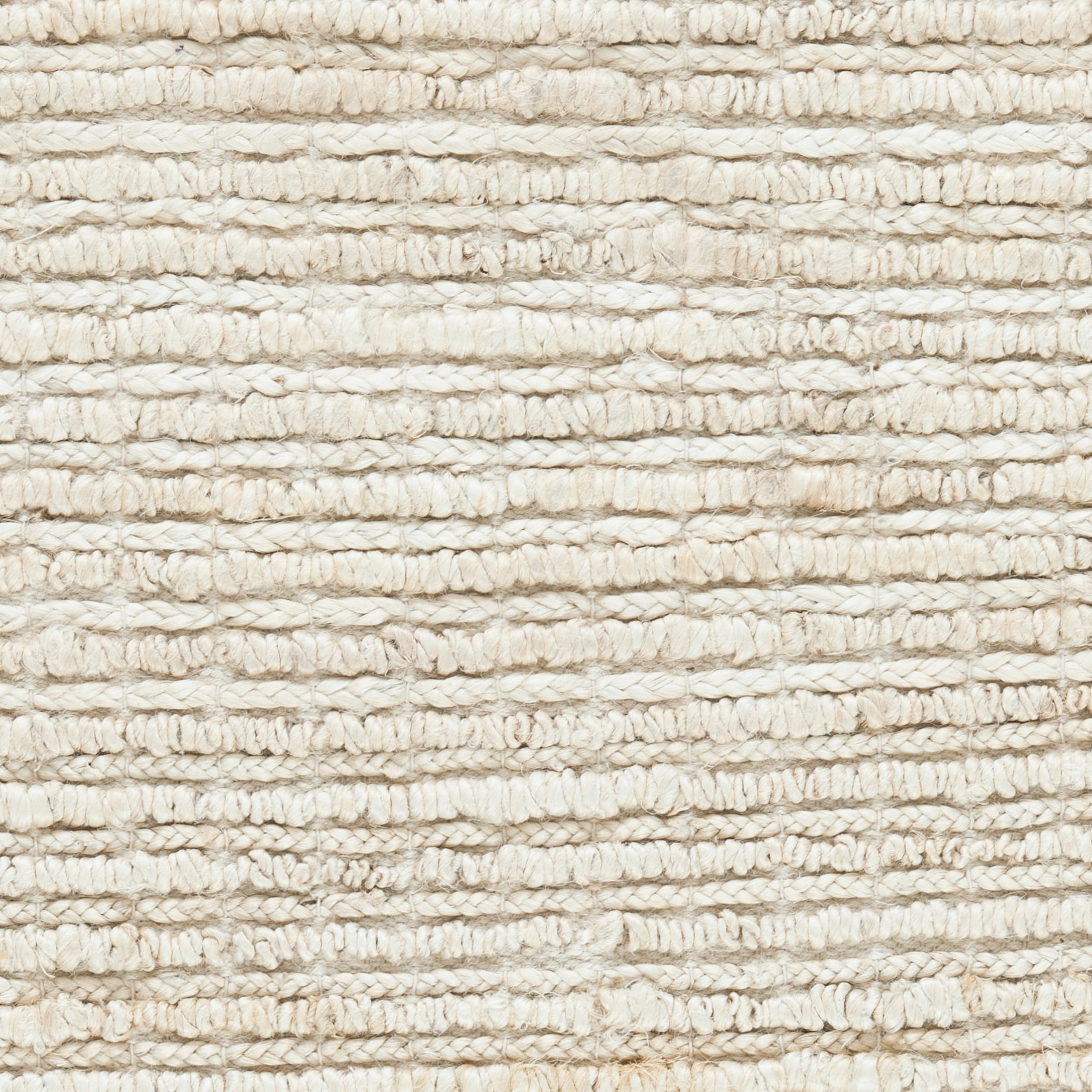 SAFAVIEH Natural Fiber Sheryll Solid Braided Jute Area Rug, Ivory, 2' x 3'