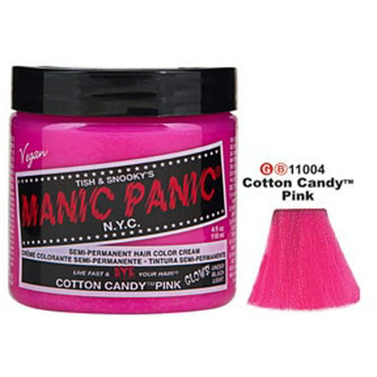 Manic Panic Semi-Permanent Hair Color Classic Cotton Candy Pink