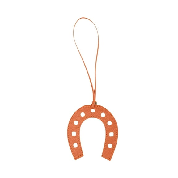 Horseshoes Keychain, Horse Shoe, Good Luck Keyring, Cowboy Keychain, Lucky Gift, Western Charm PU Leather Unique Western Cowgirl Lucky Keyring for Keys Bags Accessory