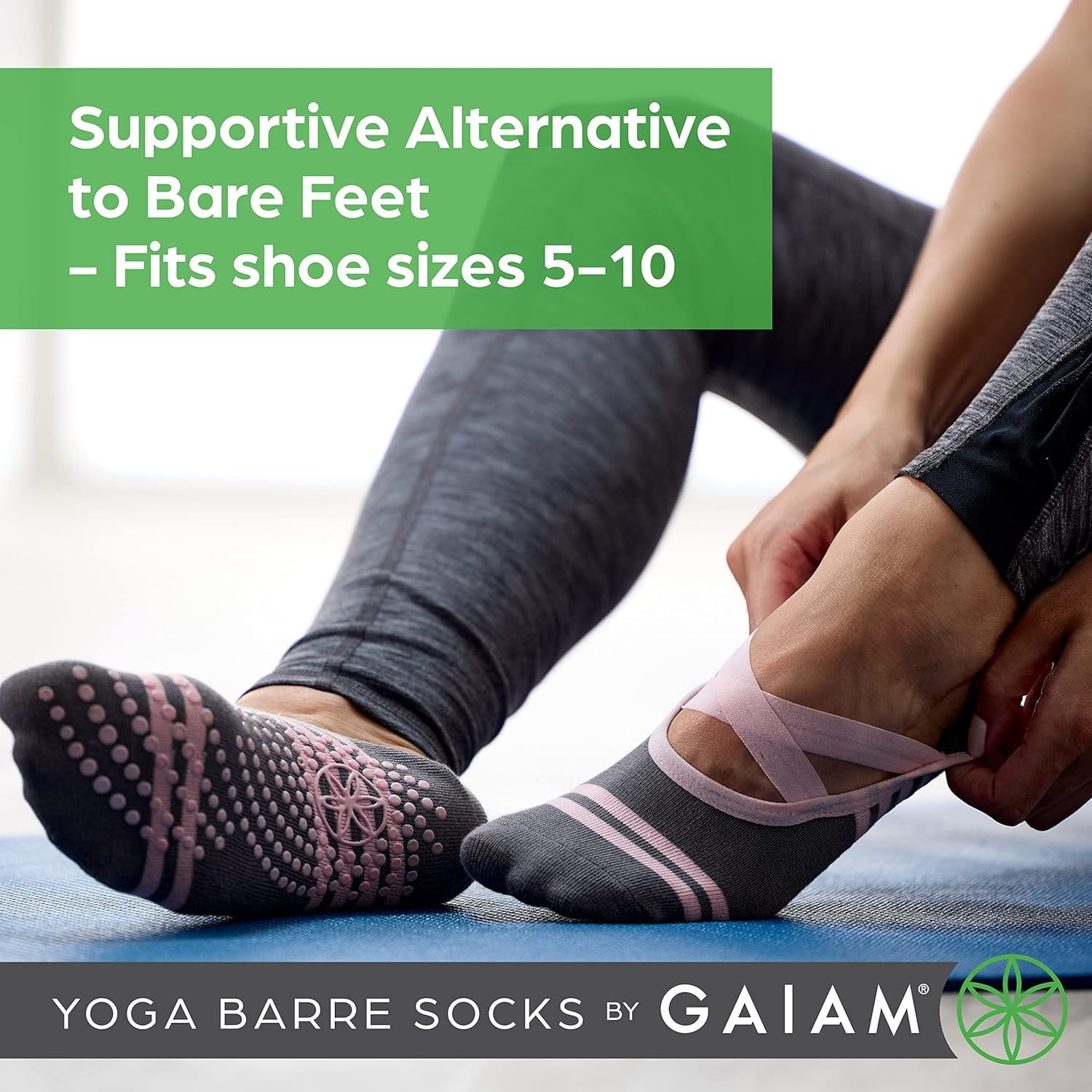 Toe grip socks pilates new arrivals