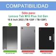 thumbnail image 2 of Funda para Lenovo M10 plus 3ra gen y Xiaoxin Pad 2022 10.6 agarradera  Rosa, 2 of 9