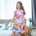 thumbnail image 3 of PASHOP Girls Nightgowns, Unicorn Nightgown Princess Pajama Dresses for Girls Sleepwear Nightie, 3 of 5