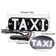 thumbnail image 1 of Interior del automóvil con placa de agarre, luz LED con logotipo, indicador de TAXI, luz de advertencia LED para automóvil de 12 V, uso versátil, fácil instalación., 1 of 4