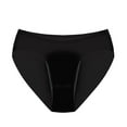 thumbnail image 1 of Charmgo Culottes Menstruelles pour Femmes, Couleur Unie, Grande Taille, Anti-Fuites, Conservatrices, Taille Basse, Culottes de Règles, Shorty Taille Basse, Culottes Post-Partum, Culottes de Règles pour Femmes, Noir, TG, 1 of 5
