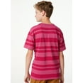 thumbnail image 7 of Free Assembly Boys Short Sleeve Stripe Tee, 2-Pack, Sizes 4-18, 7 of 7