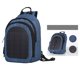 thumbnail image 1 of Mochila para senderismo Macarena solar 2L panel 5w antirrobo al aire libre Azul, 1 of 8
