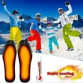 thumbnail image 2 of SONGAUN Winter Insoles, Shoes Insoles, Cutting Washable and Reusable Thermal Insoles Shoes Insoles for Winter Hunting, Skiing, Fishing, Hiking, 2 of 6
