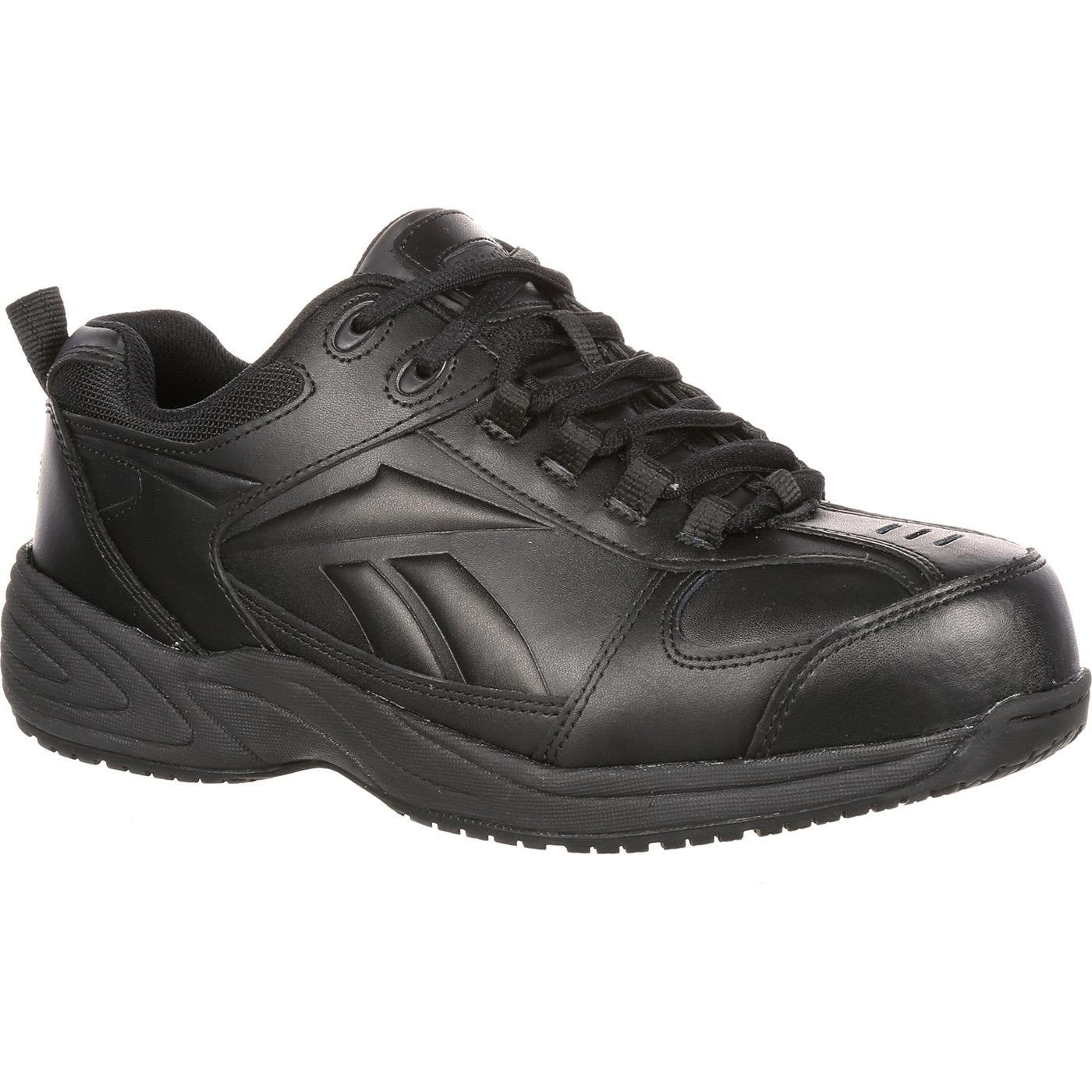 reebok composite toe tennis shoes