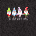 thumbnail image 4 of Inktastic Christmas Hangin with My Gnomies Women's Plus Size T-Shirt, 4 of 5